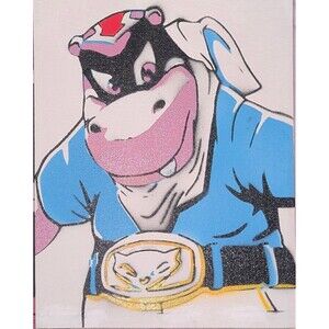 Sly Cooper Spray Paint Art Piece